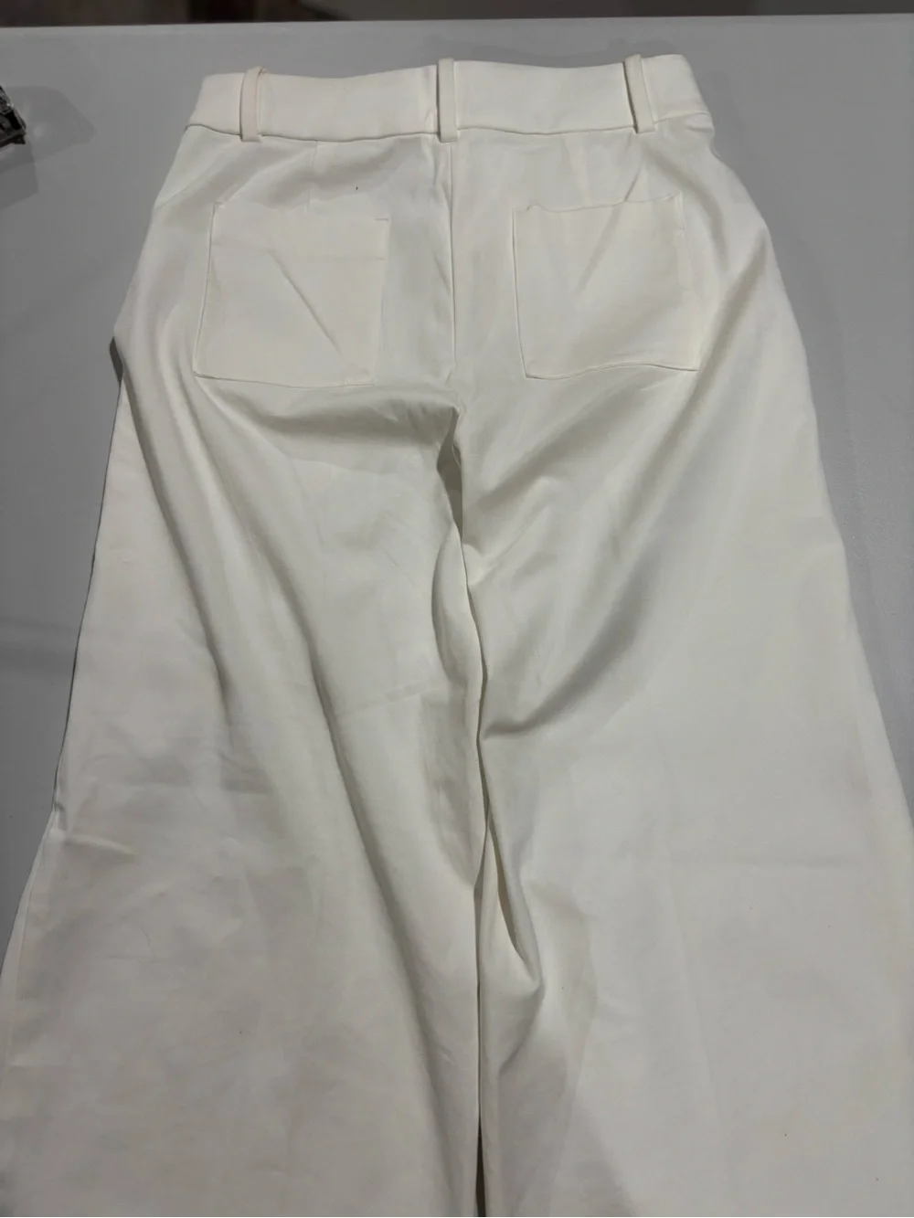 J. Crew women’s White Dress Pants - Clean Tailored Waist